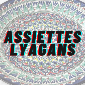 Assiettes "Lyagans"